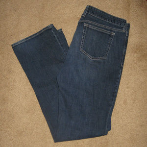 Womens EDDIE BAUER Stretch Curvy Jeans 14 Long